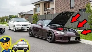 Cleanest S2000 gets DEFECTED by the Highway Patrol!!