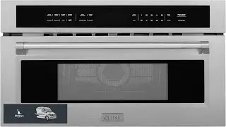 ZLINE 30 in. 1.6 cu ft. Built in Convection Microwave Oven in Satin