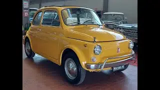 Fiat 500 L giallo positano - targhe MI - gli esterni