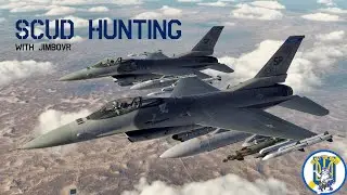 DCS World with JimboVR: SCUD Hunting in F-16s
