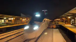 Amtrak NextGen Acela (Alstom Avelia Liberty) 125-135 MPH Testing In Snowy Landscape (2/3/21)