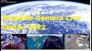 Live Earth Rotation From Satellite || International Space Station Live || Nasa live satellite view