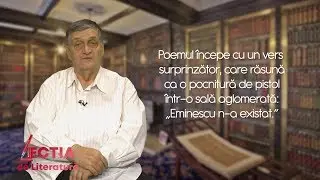 Lecția de literatură. Marin Sorescu (01 04 2020)