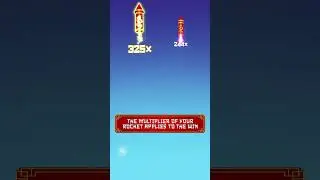 Always Up! by BGaming: Pick your firework rocket, chase multipliers of up to x499!