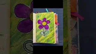 Kid&rsquo;s journal flip through. #junkjournals #upcycledcrafts  #journalingforkids #kidsjournal