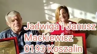 Jadwiga i Janusz Mackiewicz O193 Koszalin - zgrany małżeński duet lotowy.