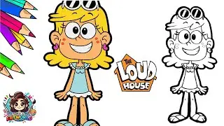 How to Draw Leni Loud | Easy Cute Drawing Tutorial | The Loud House Art