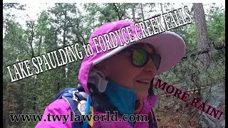 Hike to Lake Spaulding to the CRAZY Fordyce Creek Falls