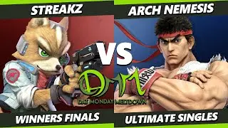 DAT MM 260 Winners Finals - Streakz (Fox) Vs. Arch Nemesis (Ryu) Smash Ultimate - SSBU