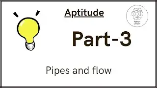 Aptitude Part 3 : Pipes and flow