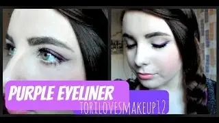 Easy Purple Liner | Tori Hannah