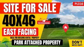 🔥PLOT/SITE for Sale in BANGALORE JP Nagar ✅ 40x46 Plots/Sites for sale in JP Nagar Bannerghatta Road