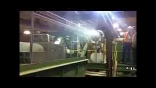 Air Mister controlling dust and temperature in saw mills from VanEd Equipment