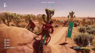 Twin Valley Track in Riders Republic