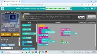 Lesson 18 Conditionals in Minecraft Voyage Aquatic 16 Express Course  code org  #Coding #Gmaing #Web