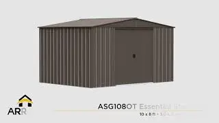 Take a 360 Tour of the Arrow Essential 10x8 Steel Shed Oswego Tea