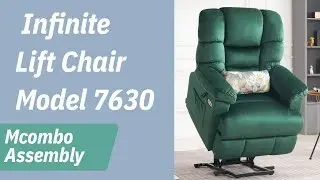 Mcombo Infinite Position Power Lift Chair Model 7630 Assembly Video