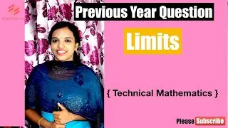 Previous Year Questions on Limits | Engineering Mathematics | Polytechnic lecturer | Technical exams