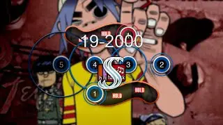 osu! | Gorillaz - 19-2000 [Easy] | +HDNCHR SS #8