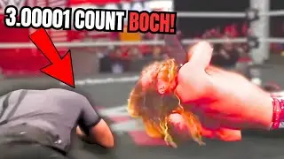 When a WWE Referee Botches a Three Count