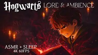 Darkest Wizards in History | Soft-Spoken Hogwarts Lore for Sleep | Cozy Fireplace ASMR Ambience (4K)