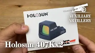 Holosun 407KX2 | Unboxing | DPP Titanium Adaptor Plate