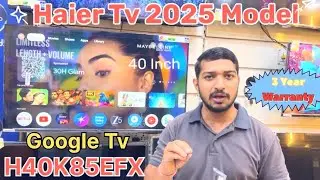 Diwali Offer | Haier 40 inch Google led tv 2025 | Haier 40 Inch H40K85EFX Android Google Tv Review 
