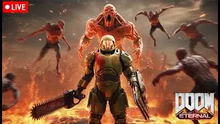 DOOM Eternal LIVE : DOOM Slayer Has Entered Rage Mode 💀🔥#doometernal #live #gaming #doom