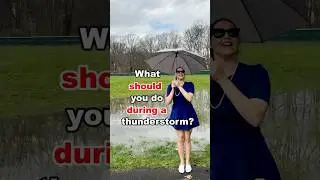 Что делать во время грозы?