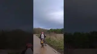 Imber village #gopro honda crf 300 rally