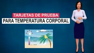 Tarjetas Plasticas de Prueba de Temperatura Corporal | Tarjetas PVC