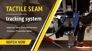 Demo: Tactile Seam Tracking for Column and Boom Welding Manipulator