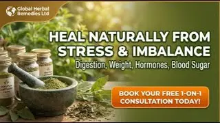 Natural Herbal Solutions for Stress, Digestion, Hormonal Balance & Blood Sugar - Global Herbal