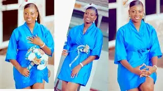 🧵How to cut and sew satin robe//Bridal robe. Easy and beginner friendly with  freehand cutting.