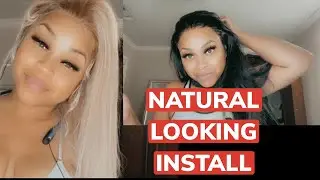 NO BABY HAIR -MAKE YOUR LACE FRONT WIG LOOK NATURAL