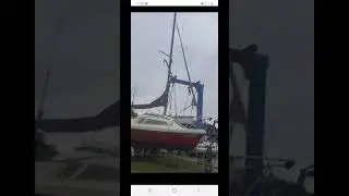 Skipper 17 Sailer trailer before and after