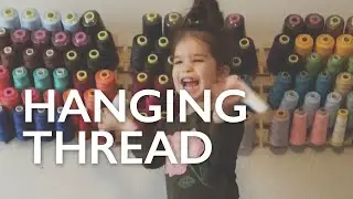 How to make a wall mounted thread holder