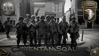 The Legendary Carentan Main Square Today | 101st Airborne Division | Normandy WW2