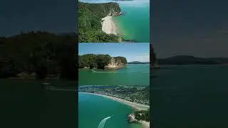 Summer is back in The Coromandel ☀️ #coromandel #newzealand #cyclonegabrielle #drone #shorts #nz