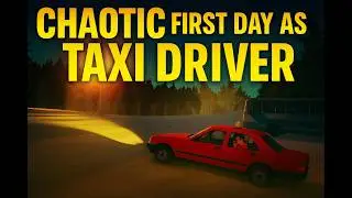 First day as a Taxi driver, total chaos! | My Winter Car English | Episode 1 | Season 1 |
