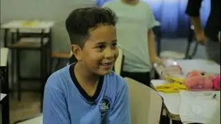 Sanfoneiro Mirim, no programa Legend&aacute;rios, do Marcos Mion