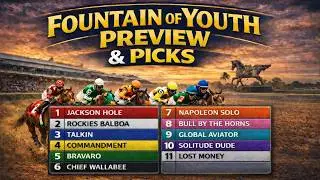 Fountain of Youth Stakes 2026 Picks and Preview | Kentucky Derby Prep Race