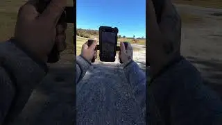 Small rig cage in action with iPhone 17 Pro