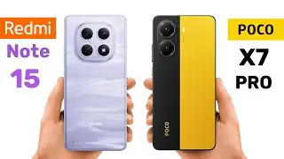 Redmi Note 15 vs POCO x7 Pro full Comparison | Best Phone Under 25K?
