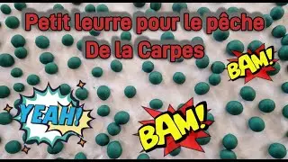 petit leurre pour la peche de la carpes