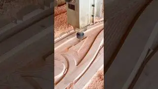 Фон для дизайна расчищается с помощью станка с ЧПУ #СтанокС ЧПУ #ДизайнМебели #Мебель