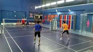 Badminton FHOO MuhibbahTeam Men's Double Sparring - Irwan Zekry / Bilal Vs Aliff Hakimi / Faiz
