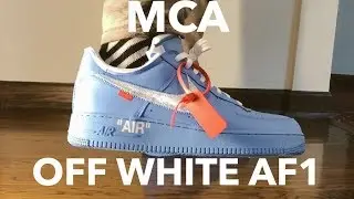 MCA OFF WHITE AIR FORCE 1 REVIEW/ONFOOT/UNBOXING