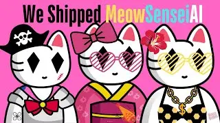 MINDBLOWING News: Your AI Cat Companion is Here! #MeowSenseiAI #BackdropBuildV4 #Demo