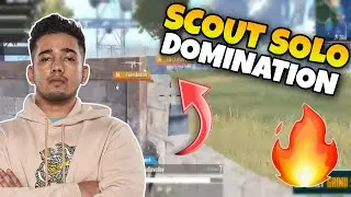 SCOUT SOLO 7 FINISHES 😈🔥 DOMINATION in SCRIMS ⚡